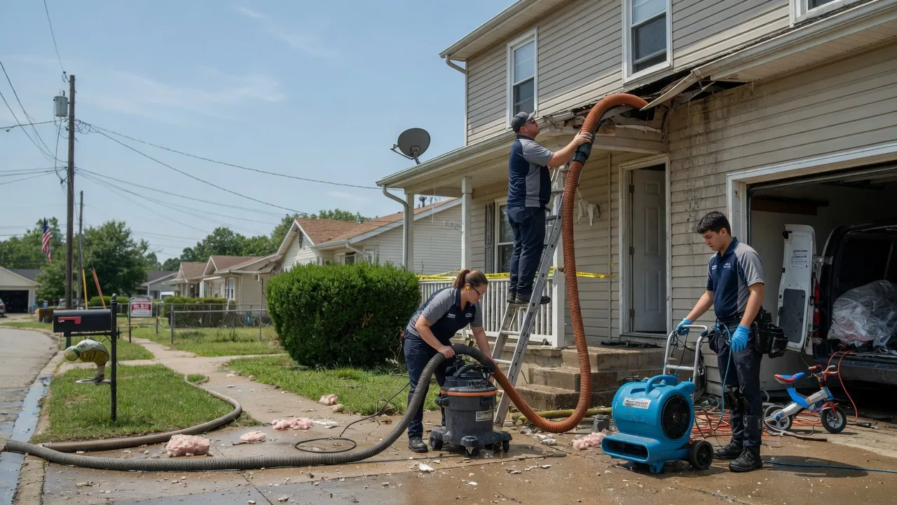 Water Damage Restoration in Green Forest, AR near me